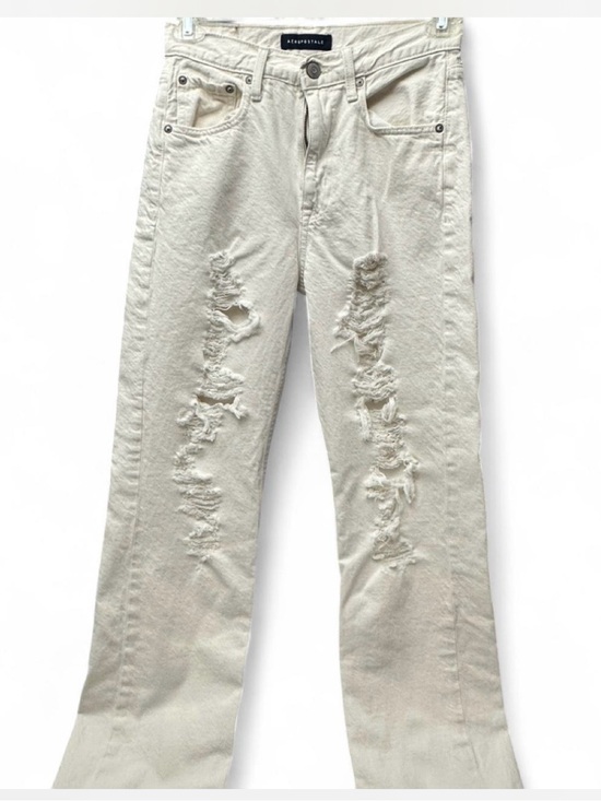 Aeropostale Denim - Aeropostale 90's Baggy Off-White Jeans